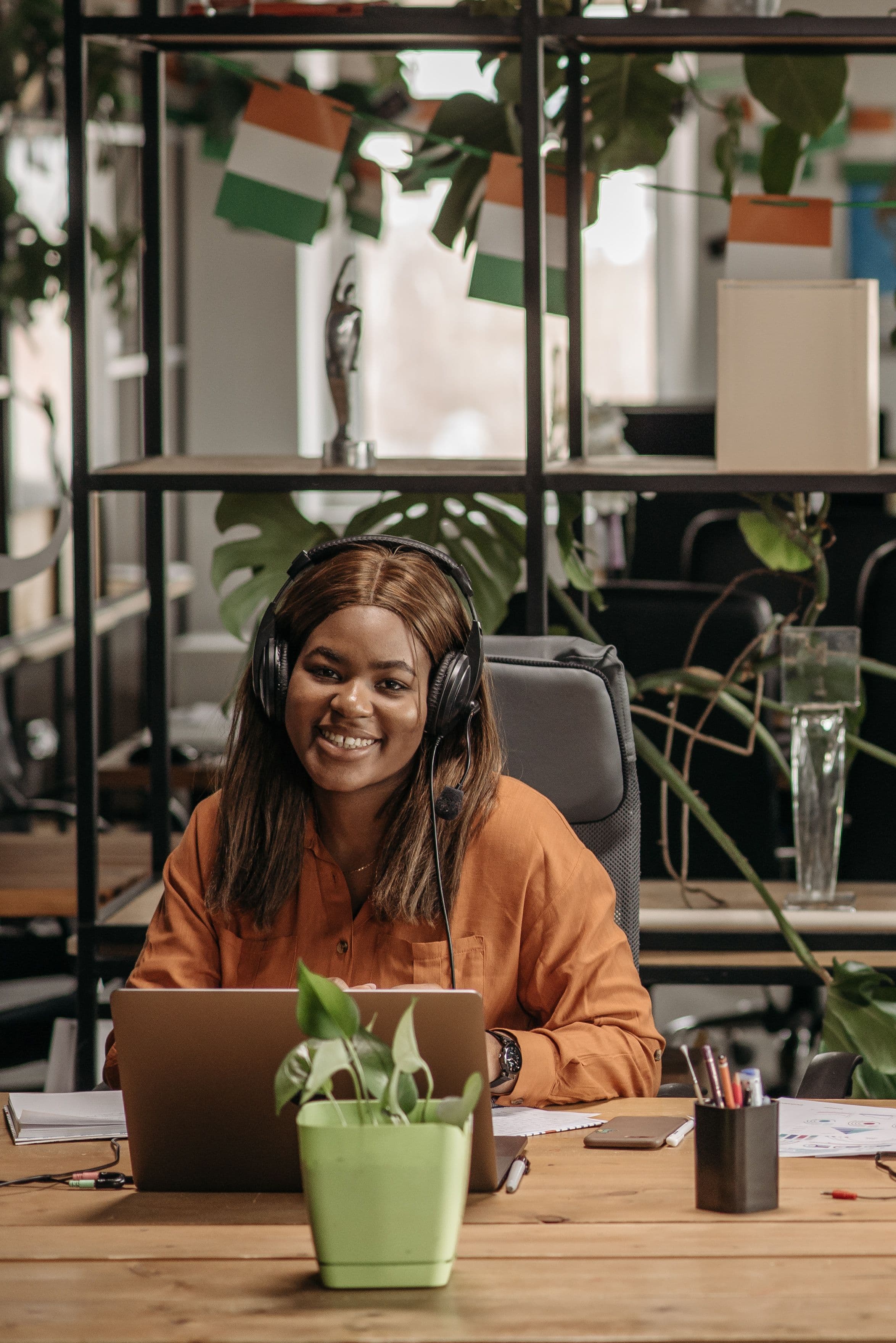 The Shelta support team at their desks